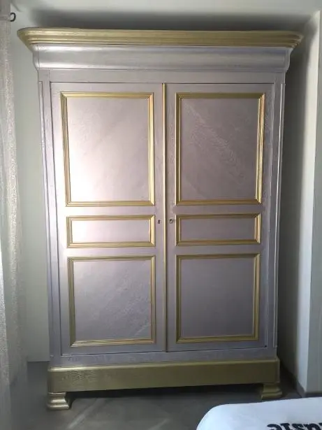 armoire silver or